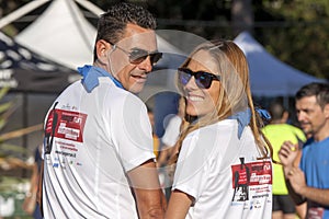 Hunger Run (Rome) - WFP - A couple posing